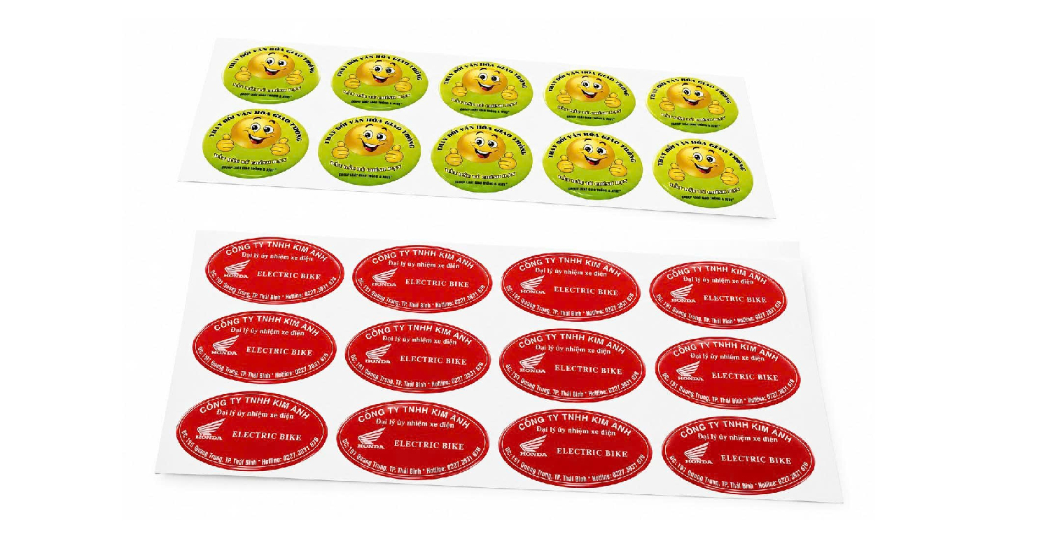 TEM DECAL NHỰA